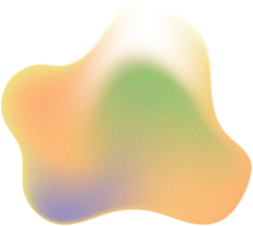 Soft Textured Gradient Blob